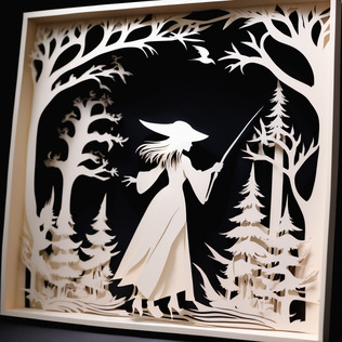 Papercut Shadow Box